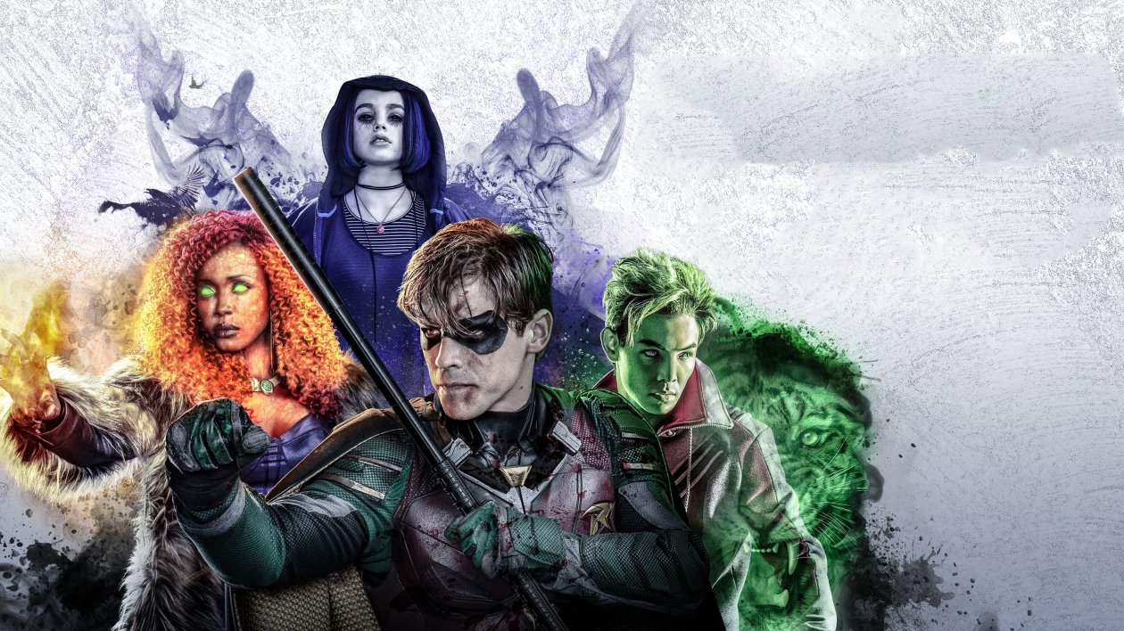 Titans Poster 4k