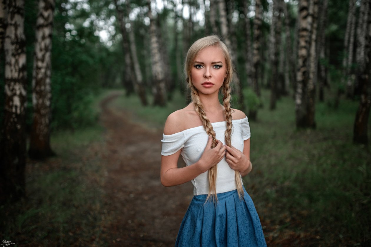 Women Outdoors Photography