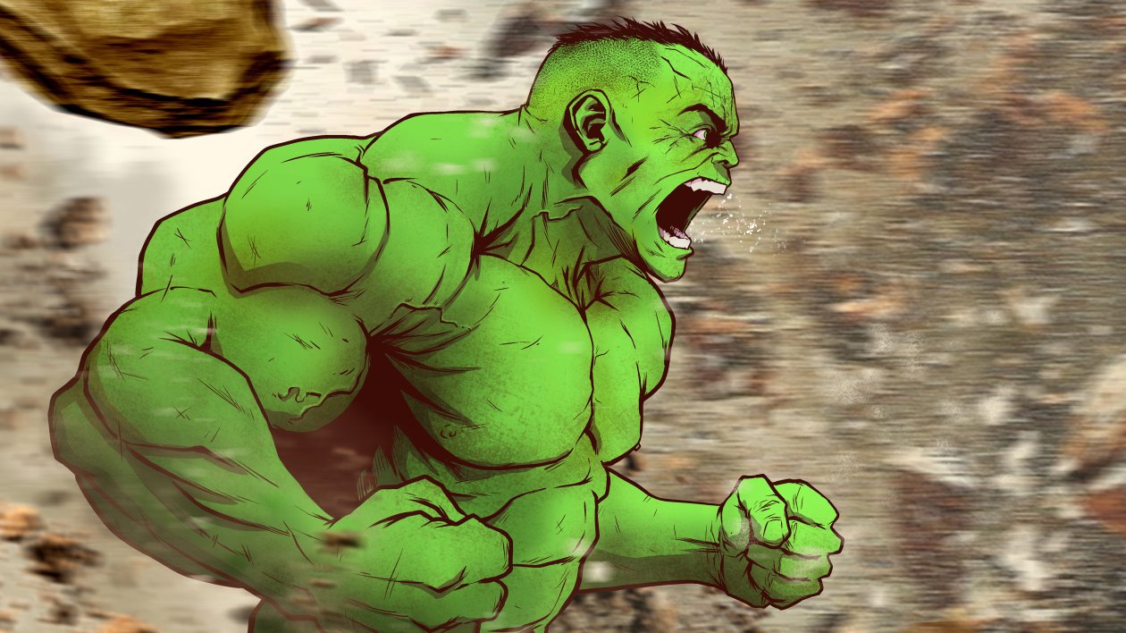 Hulk 4k Arts