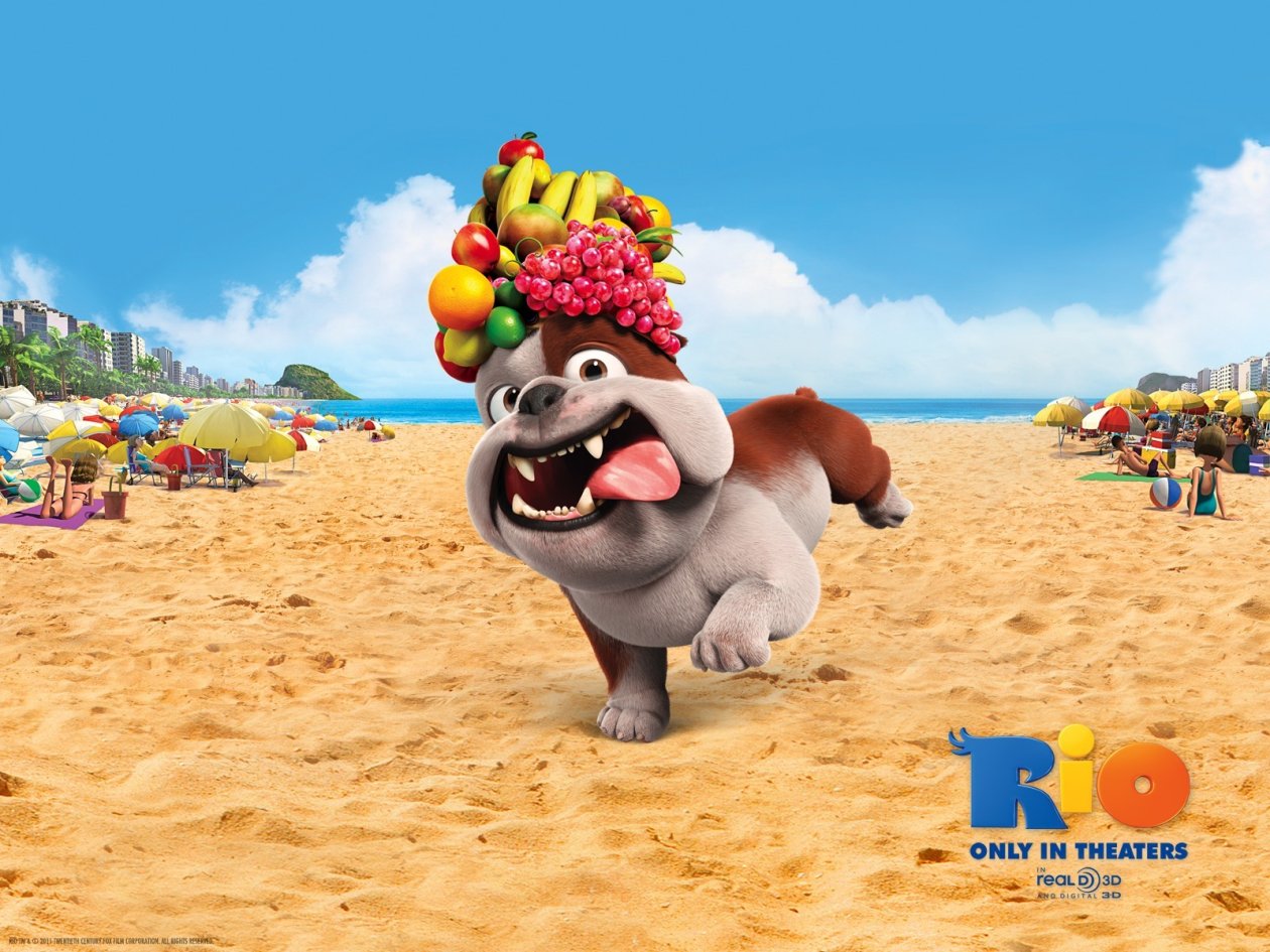 Luiz Bulldog In Rio Movie
