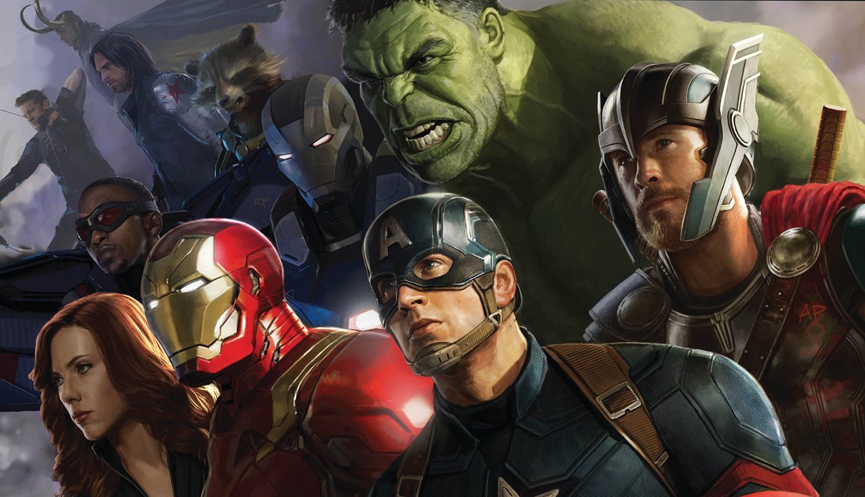 Road To Avengers Infinity War Artwork