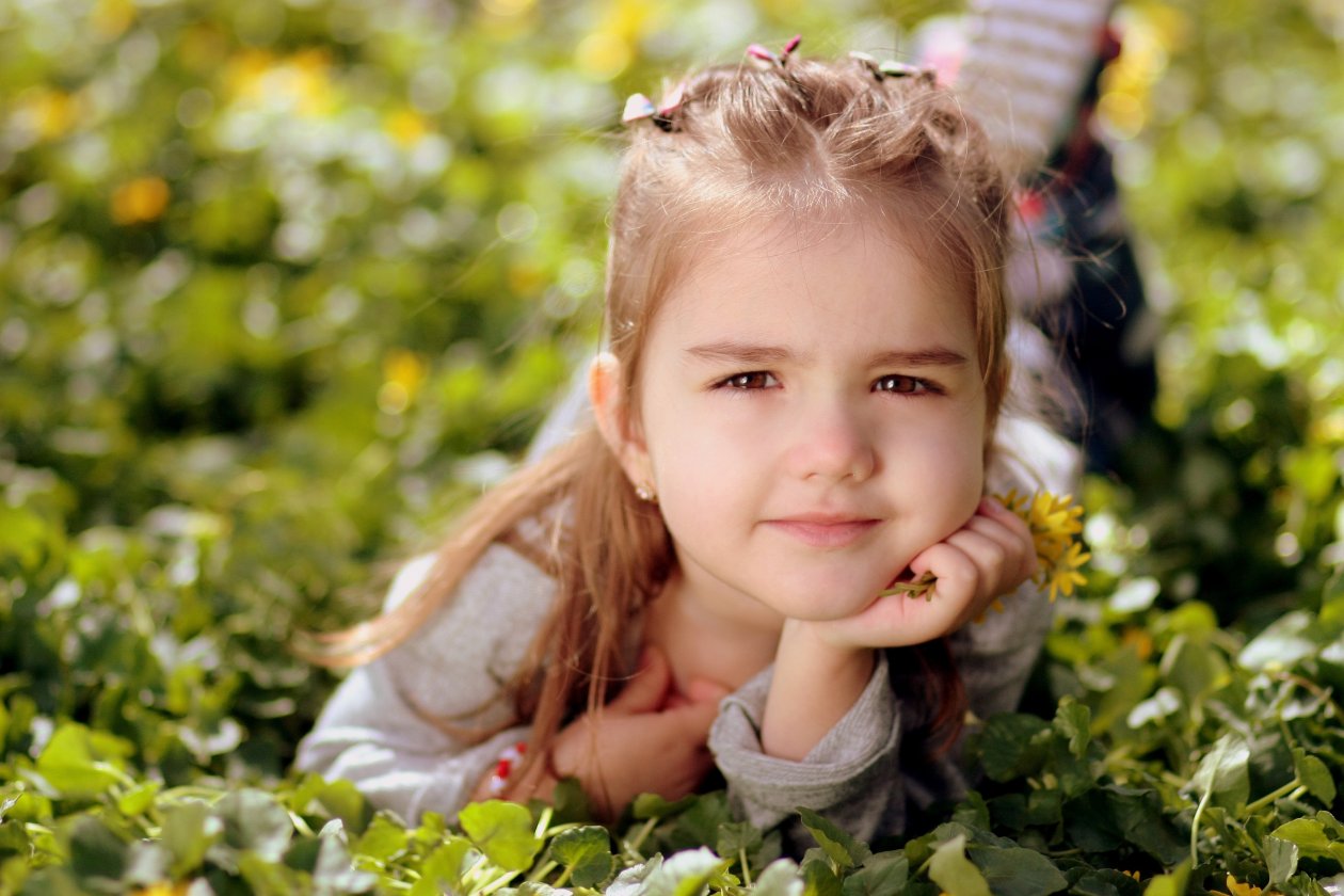 Cute Kid Girl Toddler