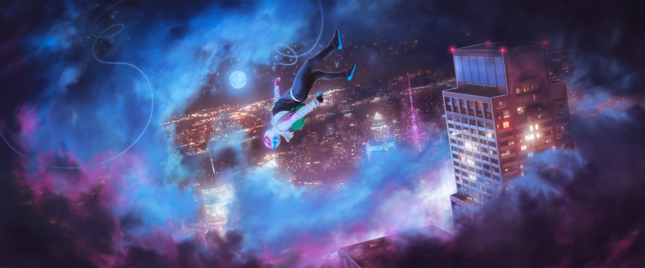 Spider Gwen Into The Spider Verse