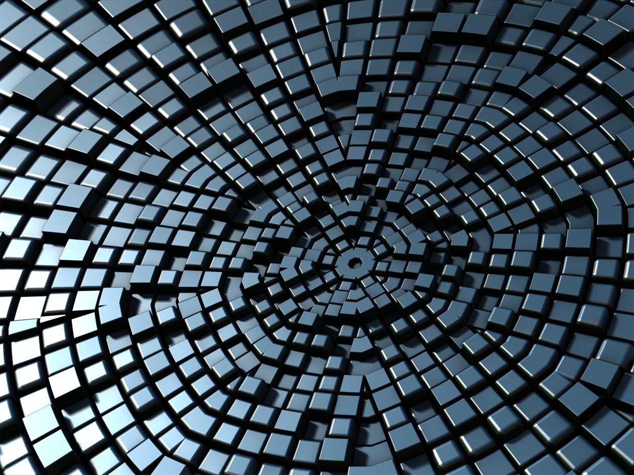Artistic Cube Digital Art Pattern 4k