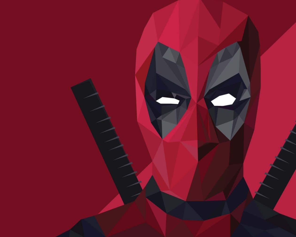 Deadpool Abstract Art