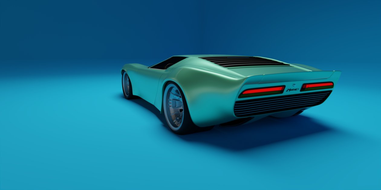 Lamborghini Miura Rear