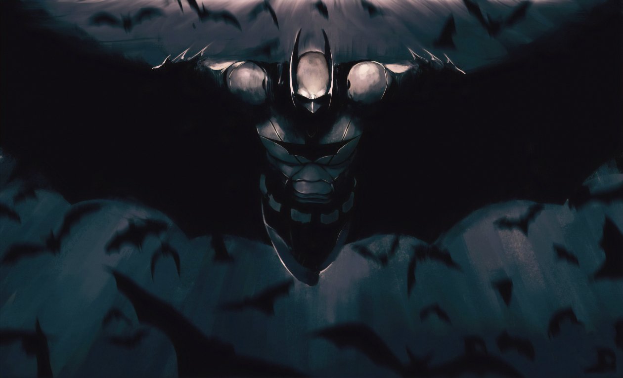 Batman New 4k Flying