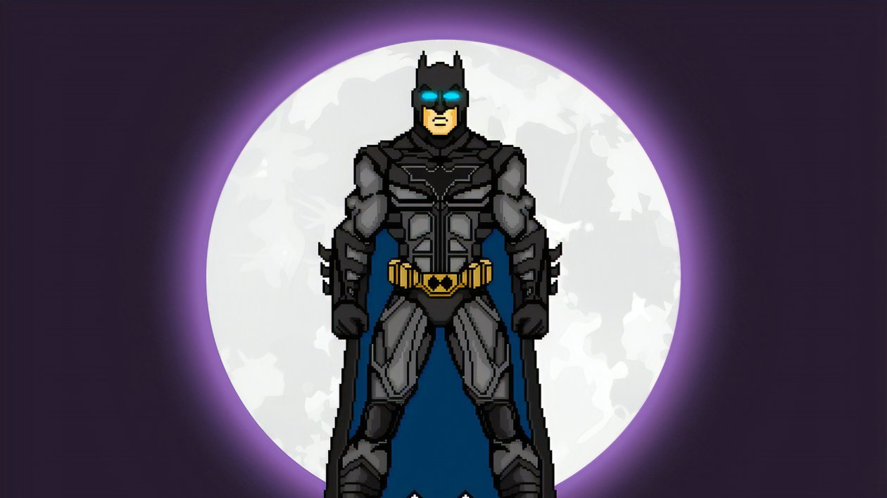 Batman 8bit Art
