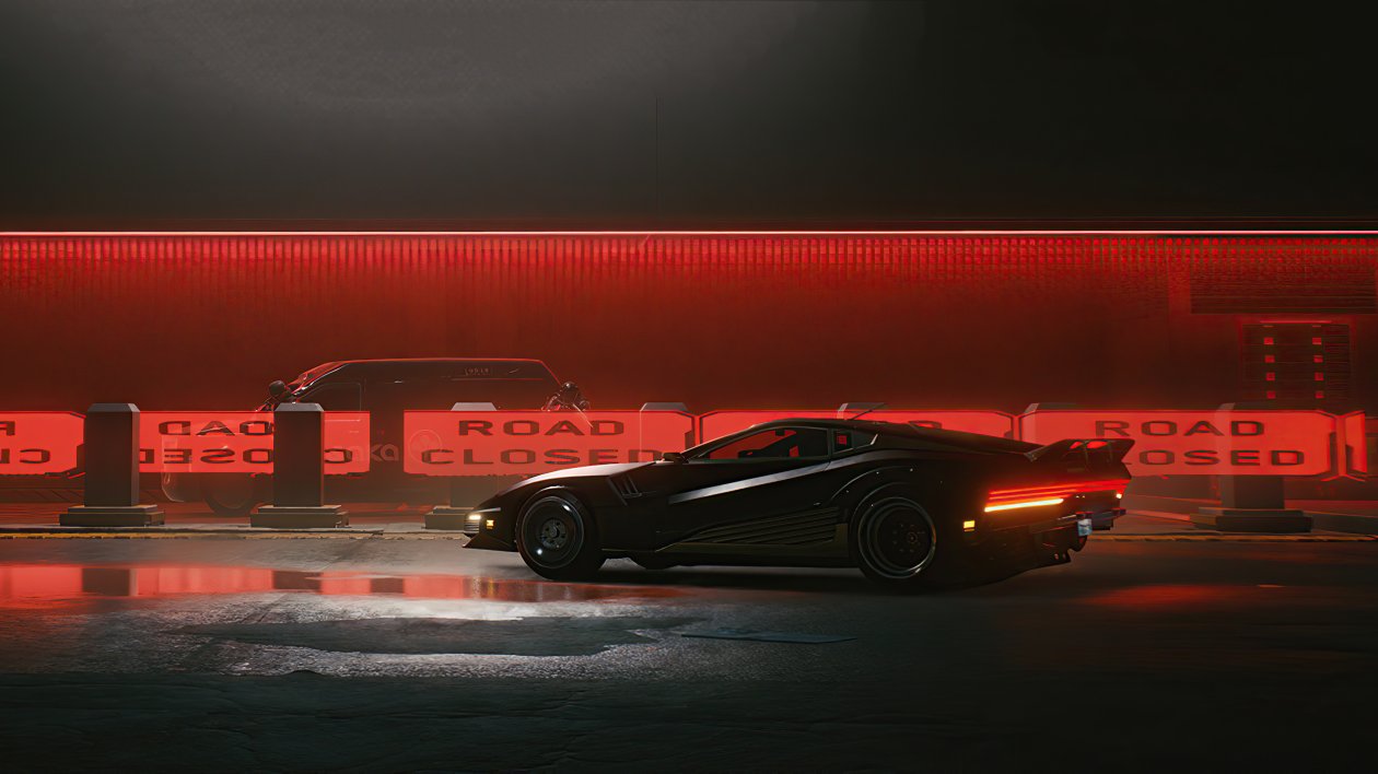 Cyberpunk 2077 4k Car
