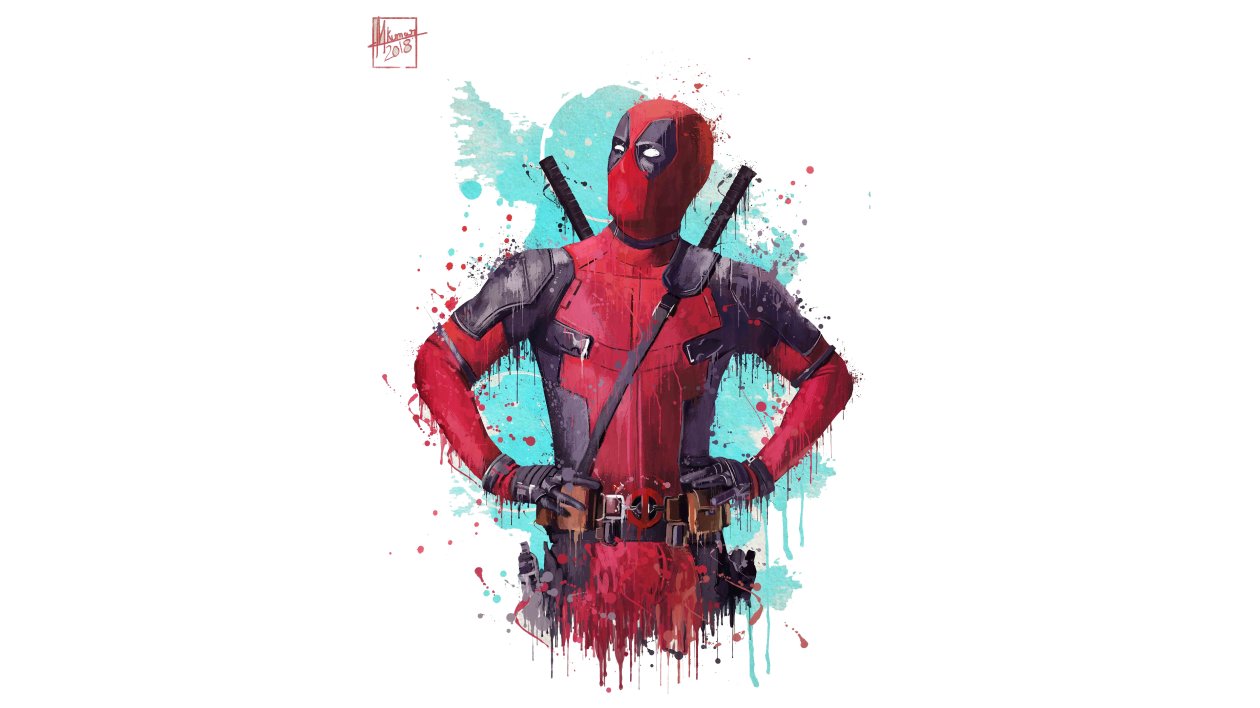 Deadpool 2 2018 Movie Artwork