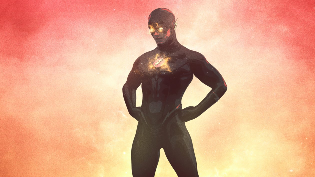 Flash Poster Art 4k