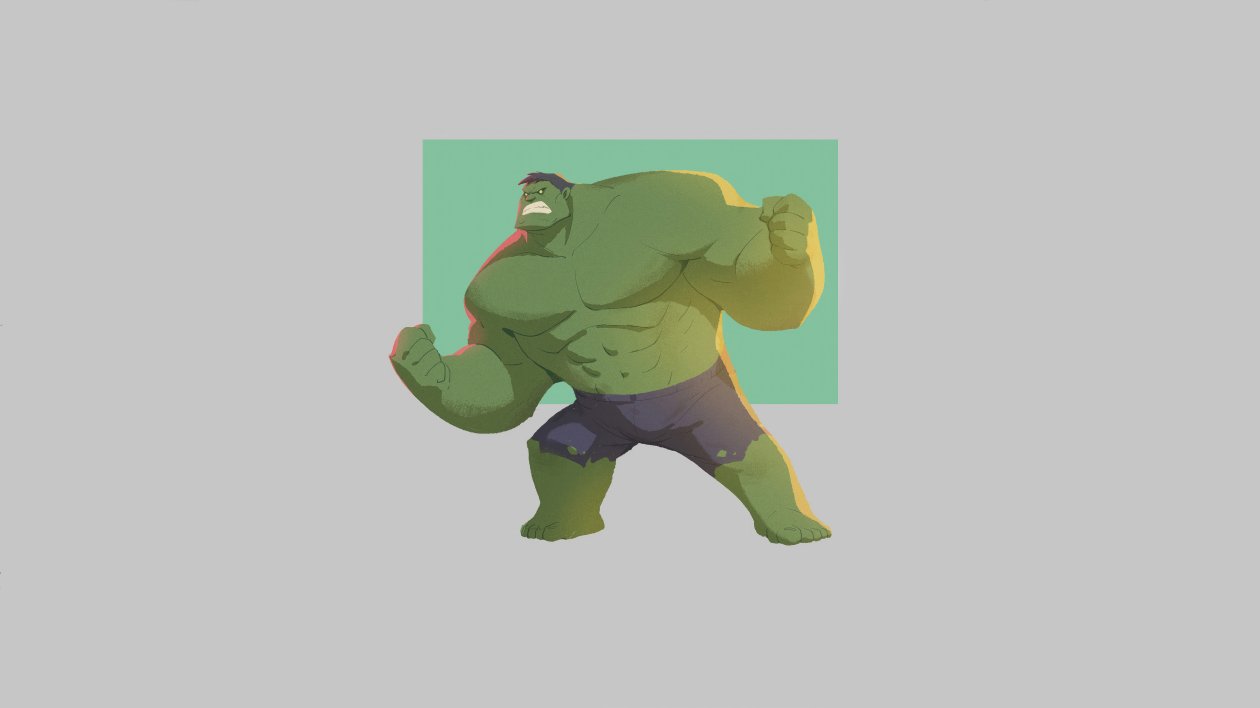 Hulk Minimal 4k