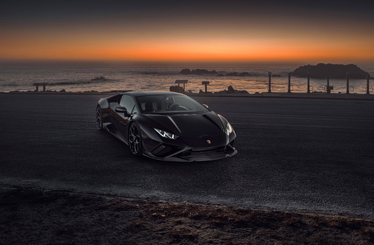 Novitec Lamborghini Huracan Evo Headlights Outdoor 10k