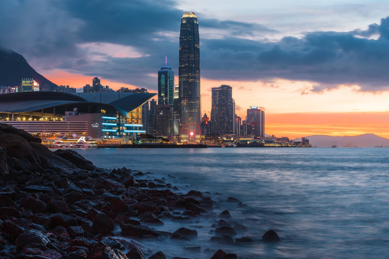 Skyline During Golden Hour 5k