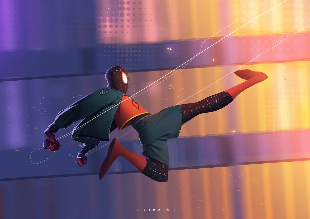 Spider Man Flying Kick