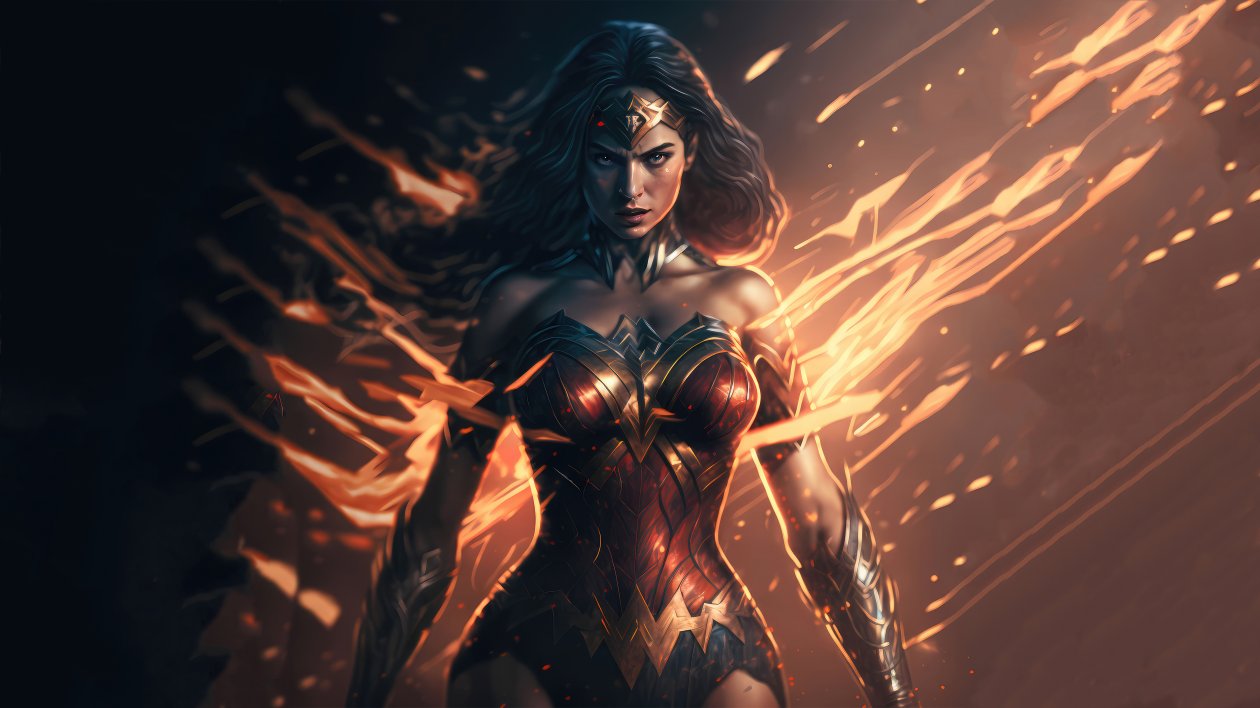Iconic Wonder Woman 5k