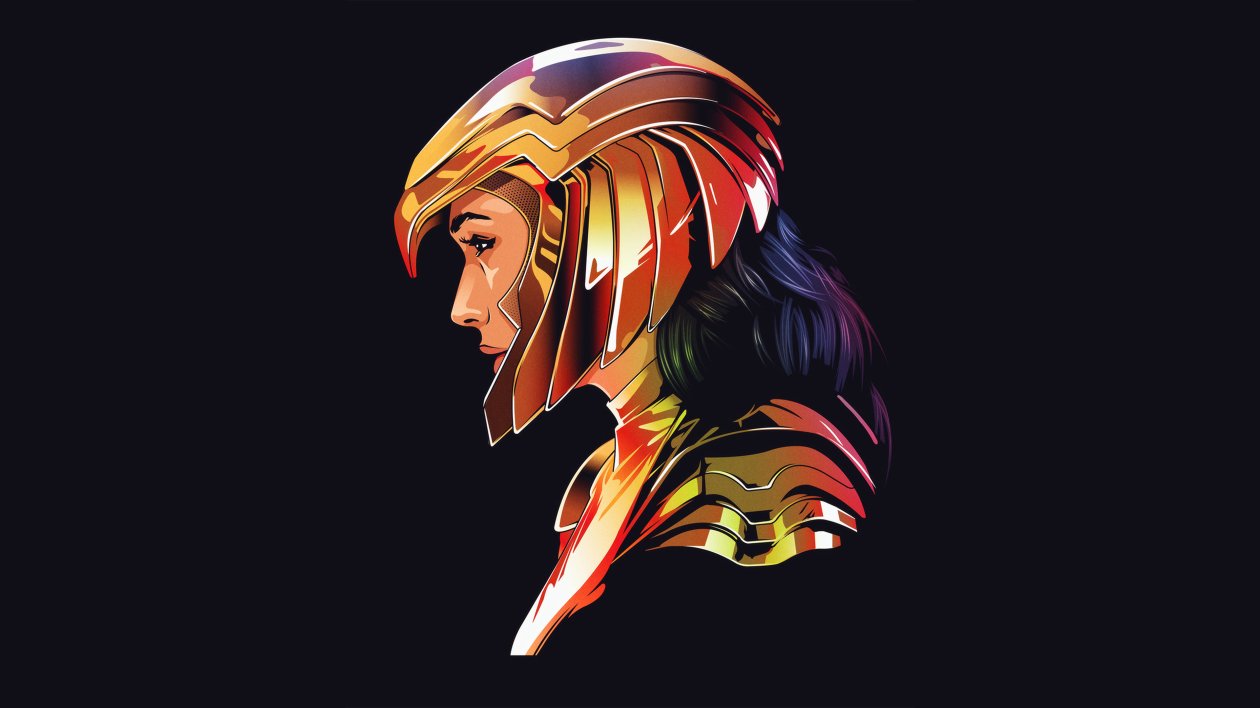 Wonder Woman 1984 4k Minimal