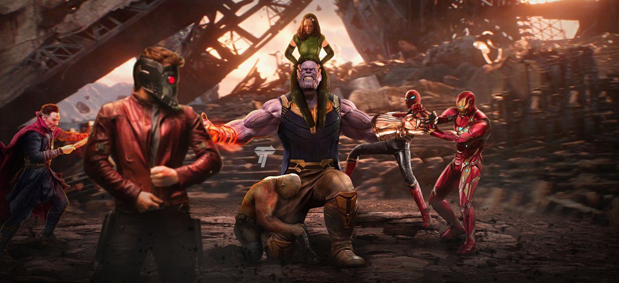 Thanos Vs Avengers