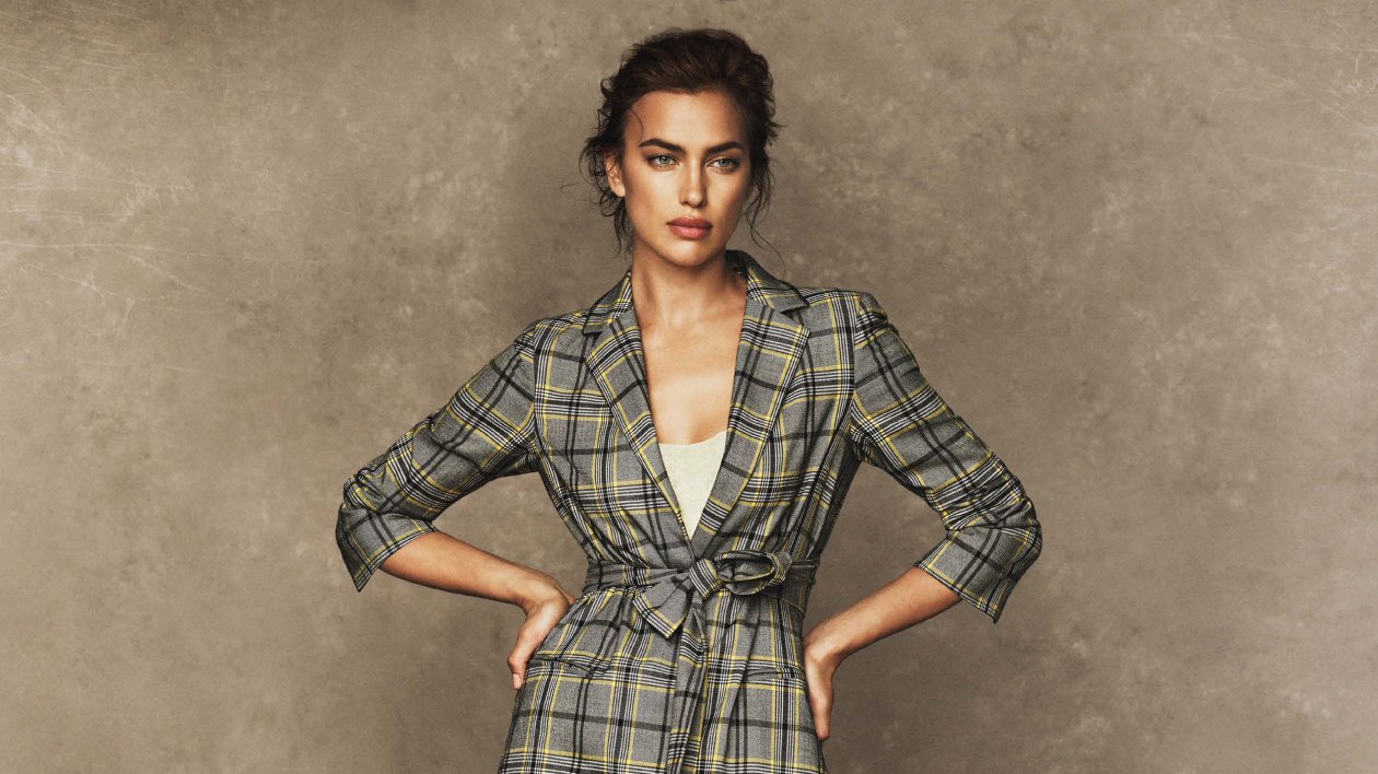 Irina Shayk Ellen Tracy 2018