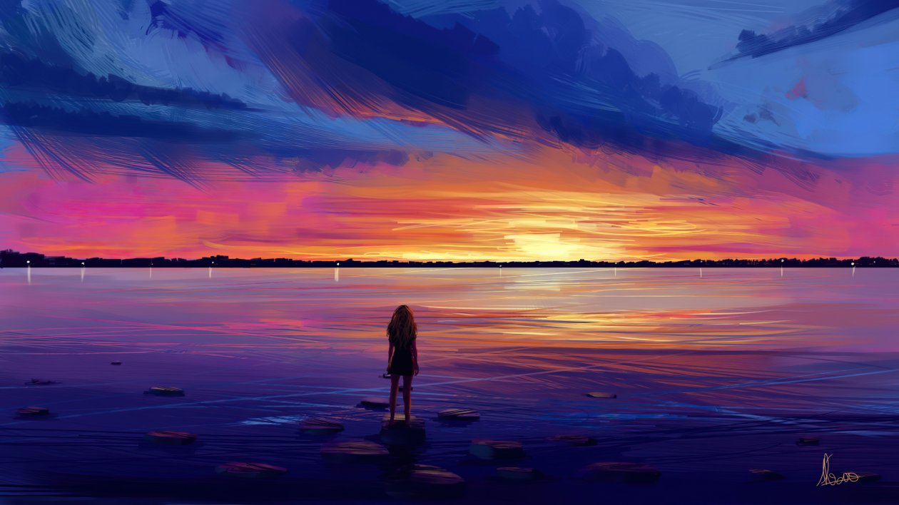 Looking At Salty Water 4k