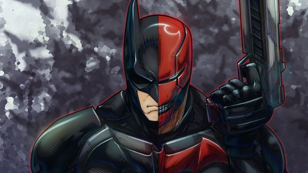 Batman X Redhood 4k