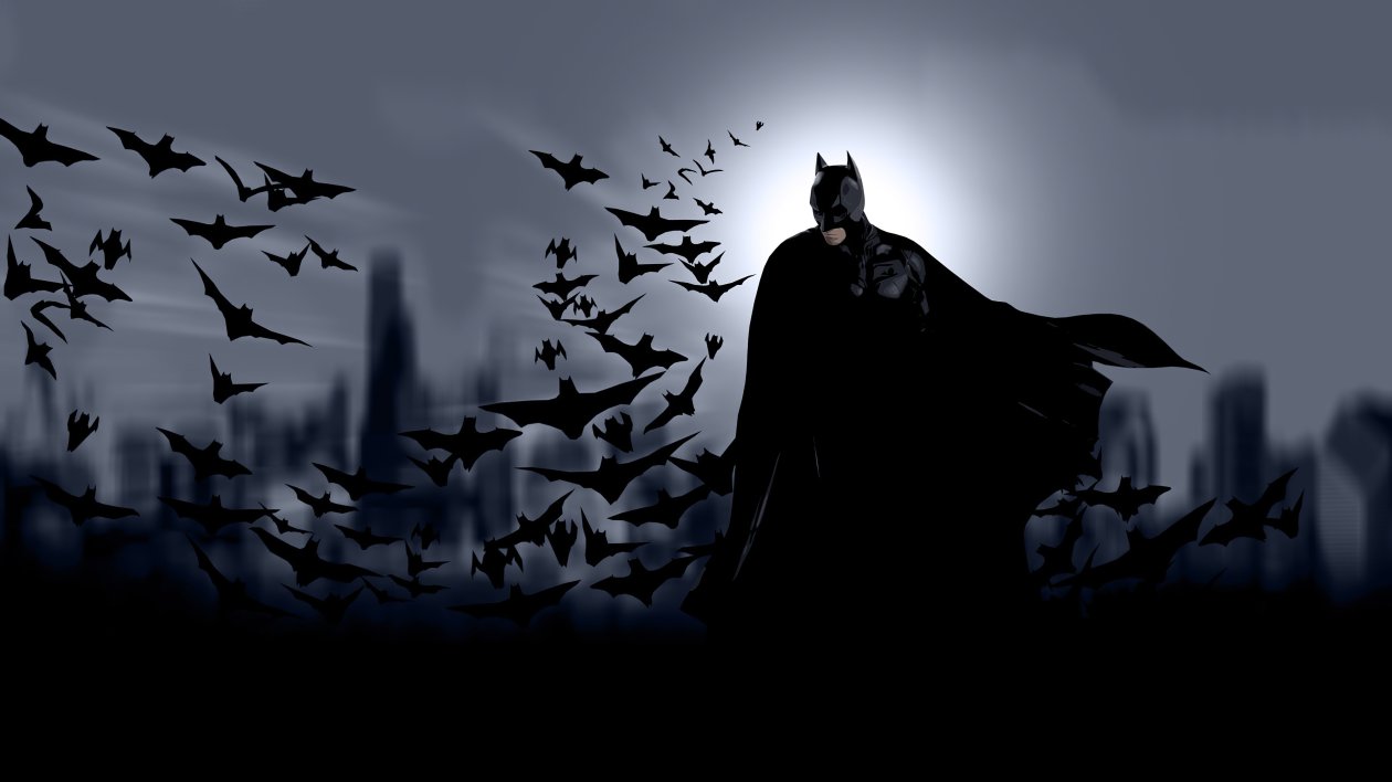 Batman Dark Superhero 4k