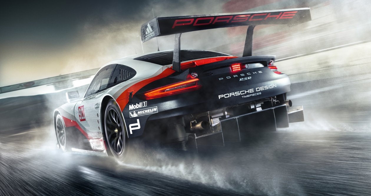 PORSCHE 911 RSR Rear