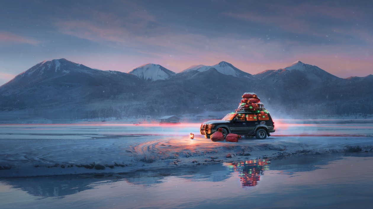 Christmas Car Ride