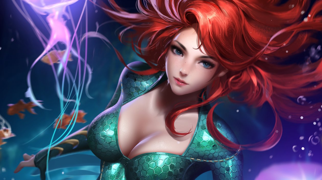 Mera Fantasy Art 4k