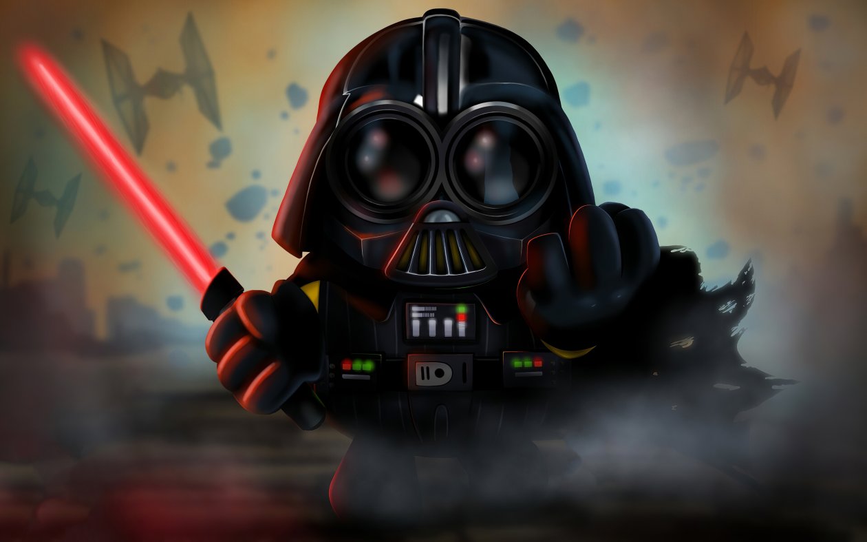 Minion As Darth Vader 4k
