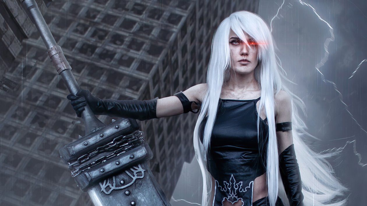 Nierautomata Cosplay 4k