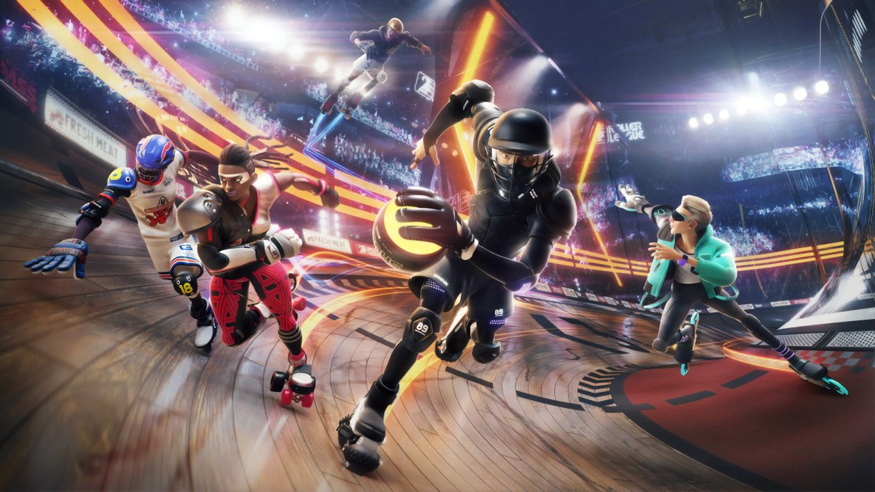 Fond d'écran Roller Champions 4k