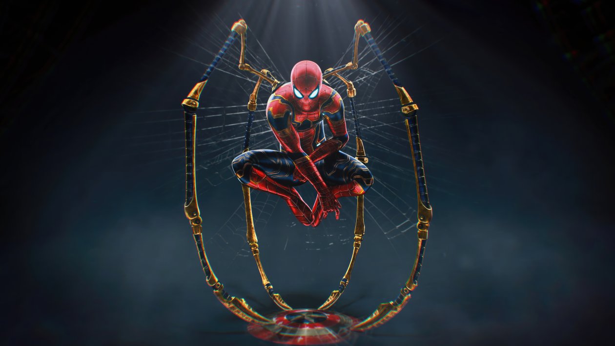 Iron Spiderman Marvel Mcu