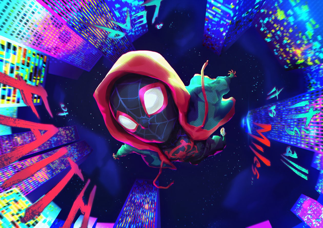 Spider Man Falling