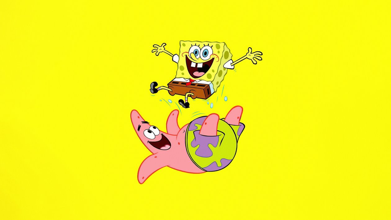 Spongebob And Patrick Minimal 5k
