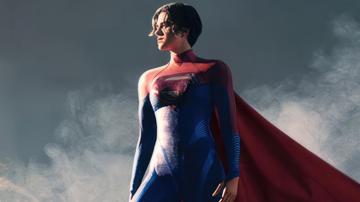 Supergirl In The Flash Movie