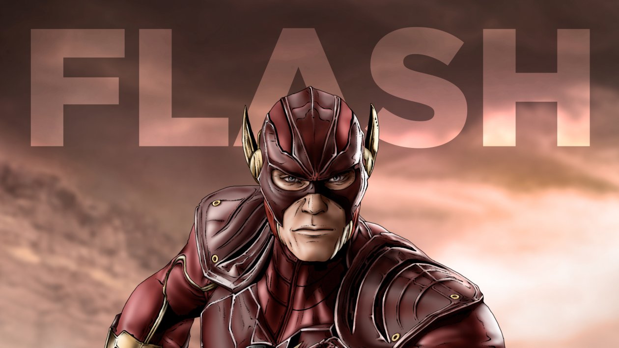 Flash Comic Artwork