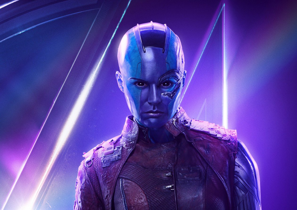 Nebula In Avengers Infinity War New Poster