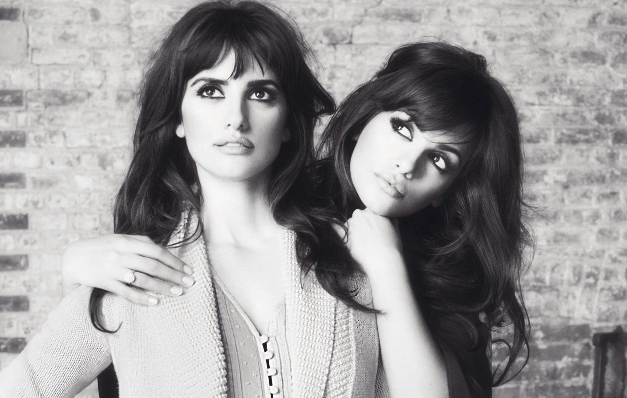 Penelope Cruz Monochrome
