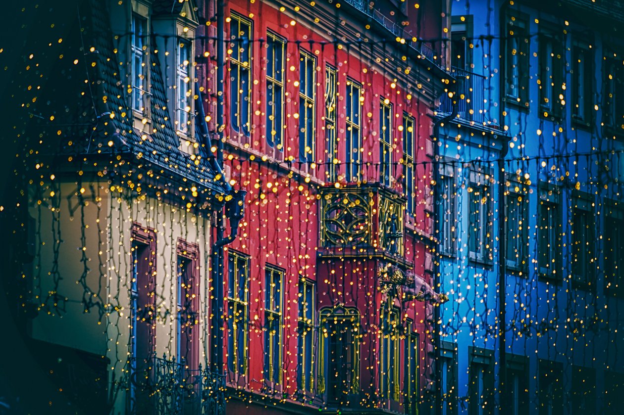 Lichterkette Photography 4k