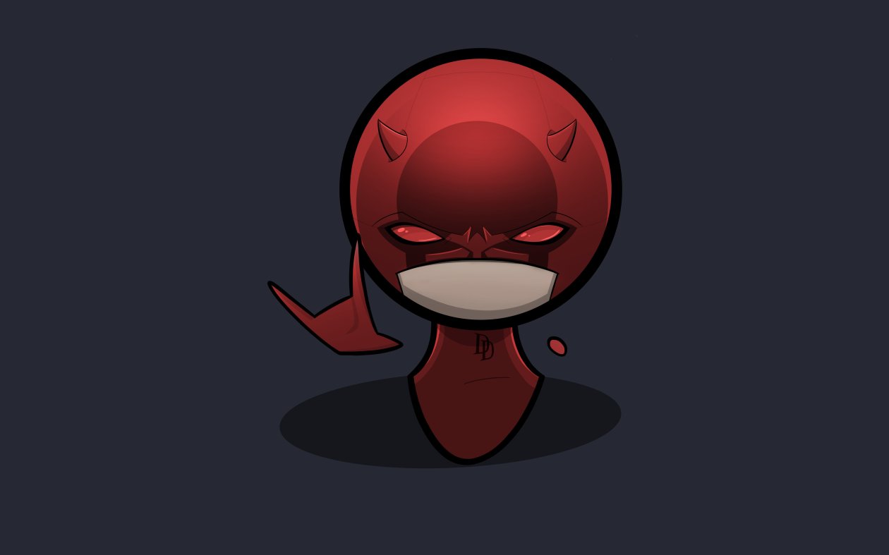 Daredevil Minimalism 5k