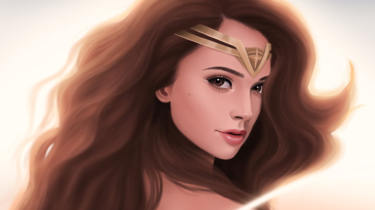Wonder Woman Gorgeous Art