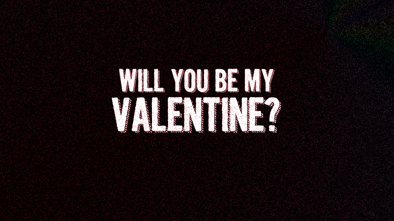 Fond d'écran Will You Be My Valentine