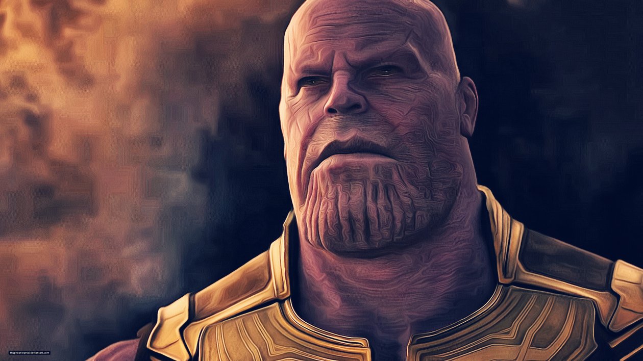 Thanos In Avengers Infinity War 4k Artwork
