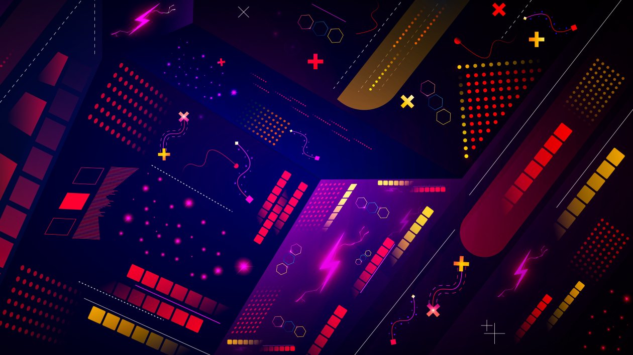 Vector Design Retro 4k