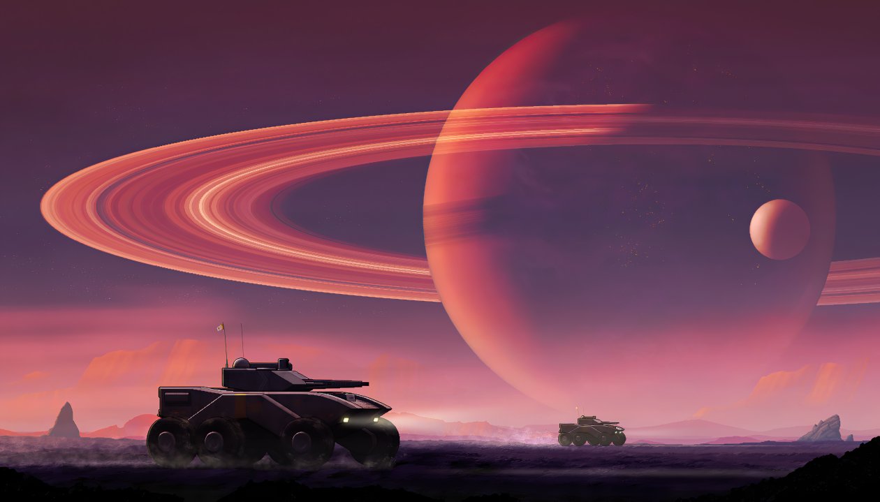 Tanks Force Planet Scifi 4k