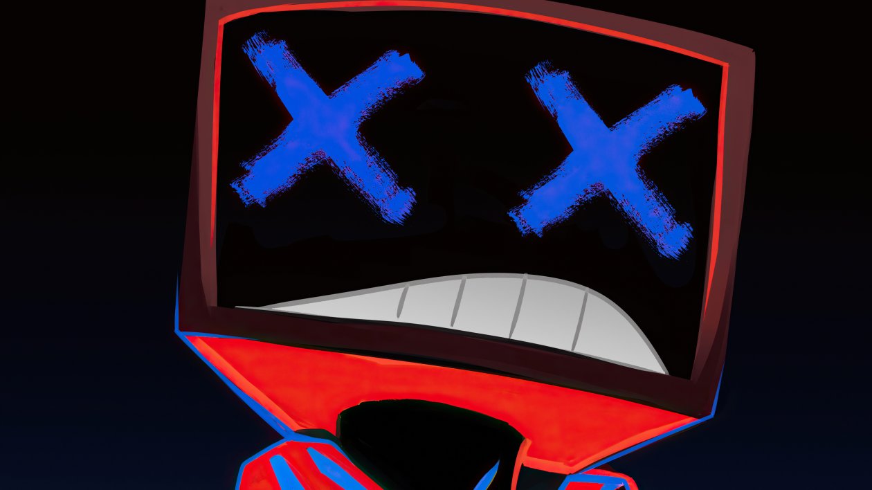 Monitor Face Guy 4k