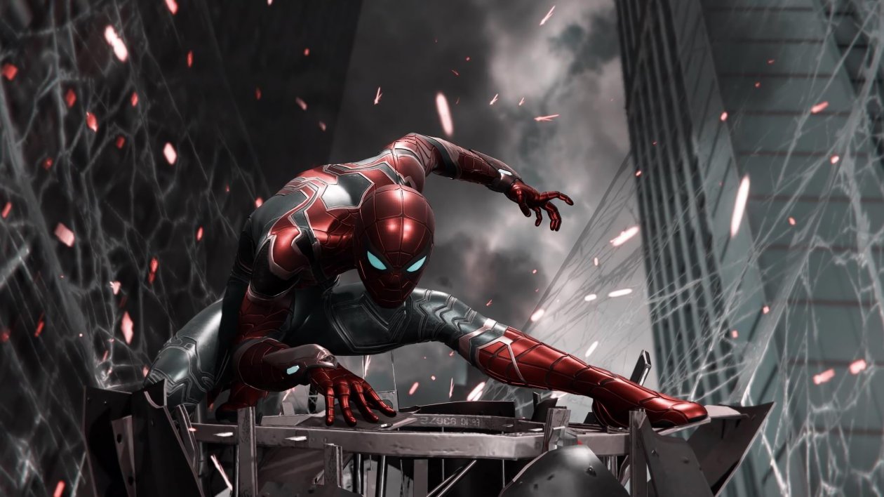 Spiderman Iron Suit Ps4