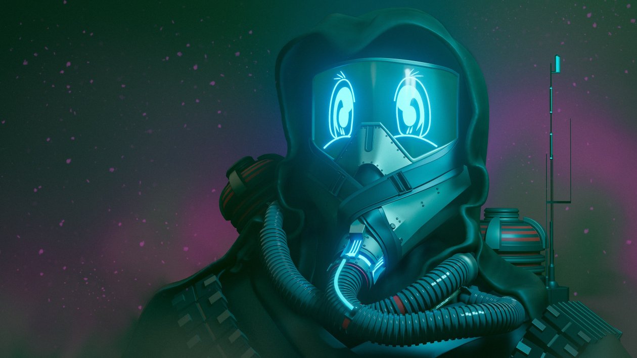 Cyberpunk Robot 4k