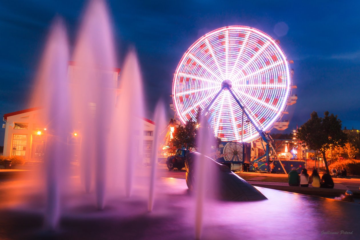 Ferris Wheel Long Exposure